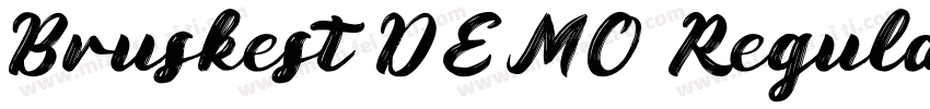 Bruskest DEMO Regular字体转换